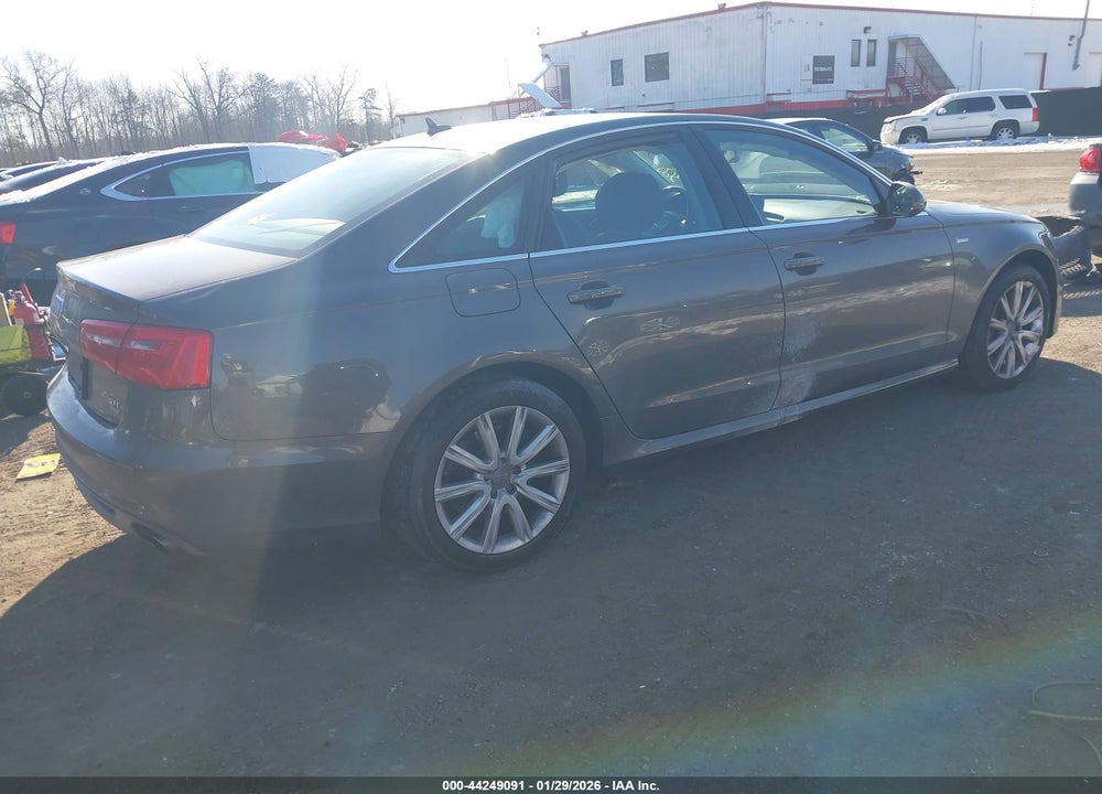 2012 AUDI A6 3.0 PREMIUM VIN: WAUHGAFC1CN078054
