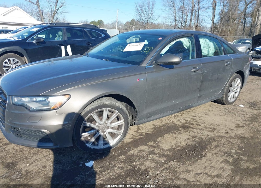 2012 AUDI A6 3.0 PREMIUM VIN: WAUHGAFC1CN078054