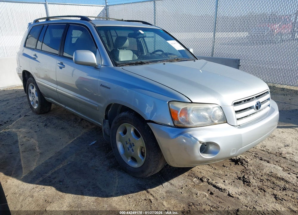 2004 TOYOTA HIGHLANDER LIMITED V6 VIN: JTEDP21A740019288