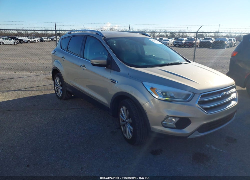 2017 FORD ESCAPE TITANIUM VIN: 1FMCU0JD7HUE45872