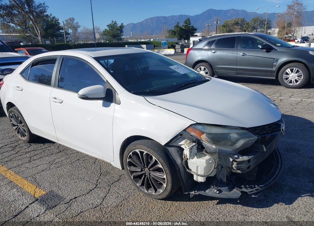 2014 TOYOTA COROLLA S PREMIUM VIN: 5YFBURHE8EP003260