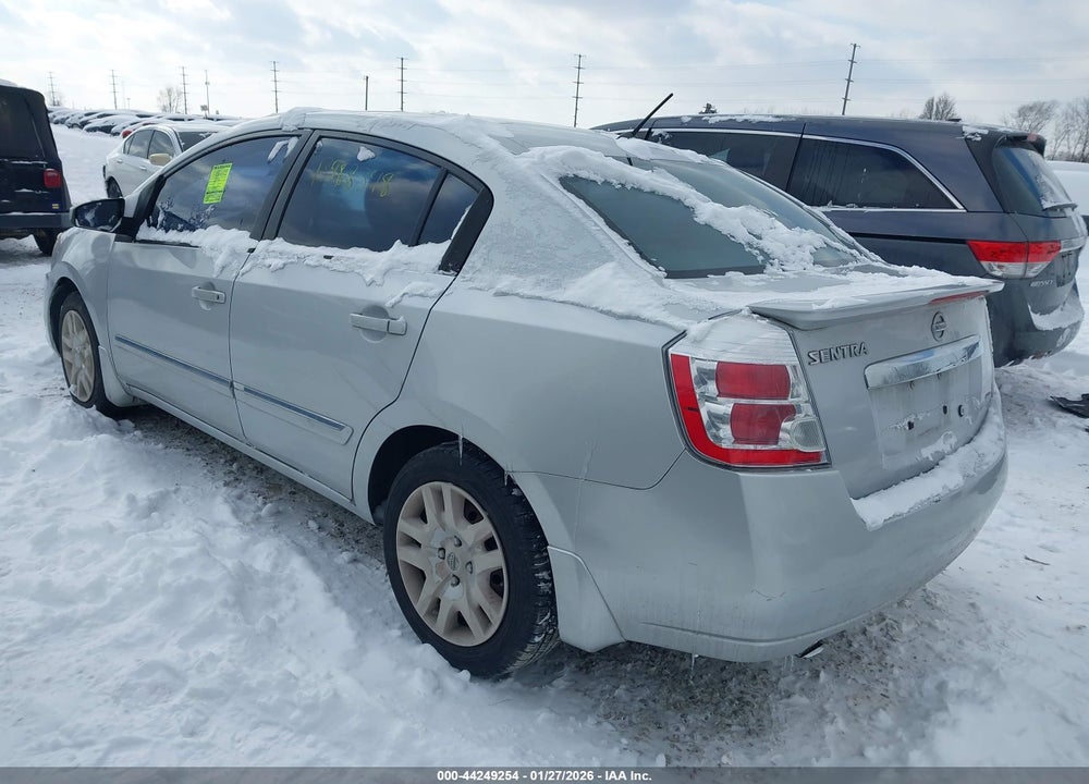 2011 NISSAN SENTRA 2.0S VIN: 3N1AB6AP4BL615060