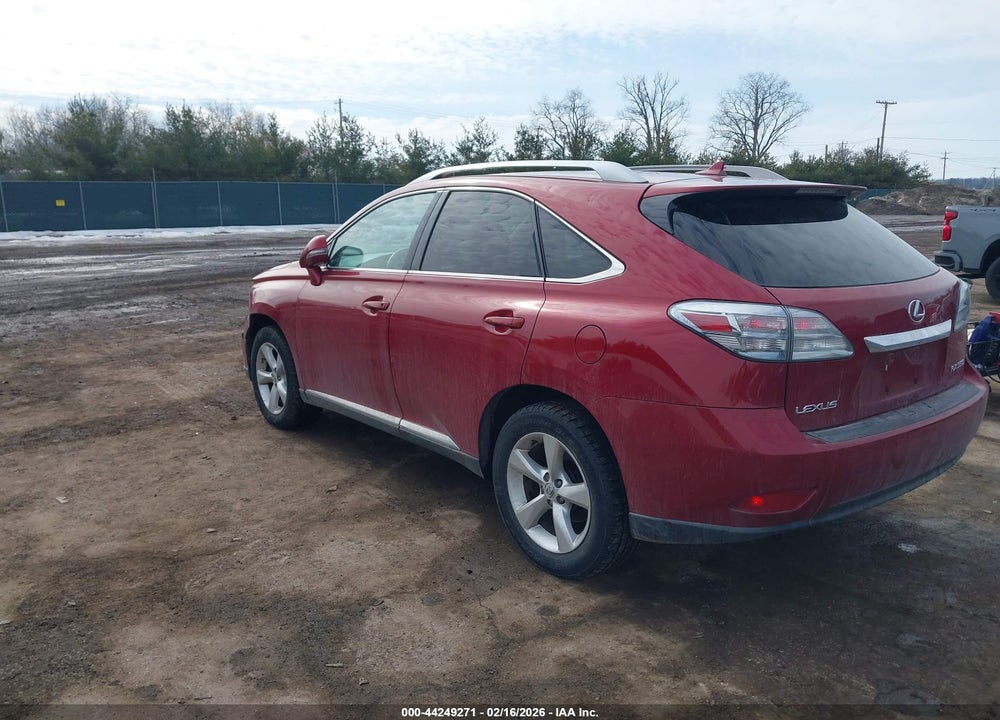 2010 LEXUS RX 350 VIN: 2T2BK1BA0AC038930