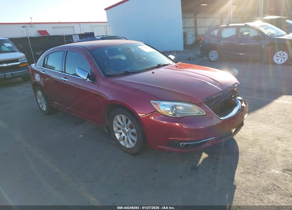 2013 CHRYSLER 200 LIMITED VIN: 1C3CCBCG2DN528757