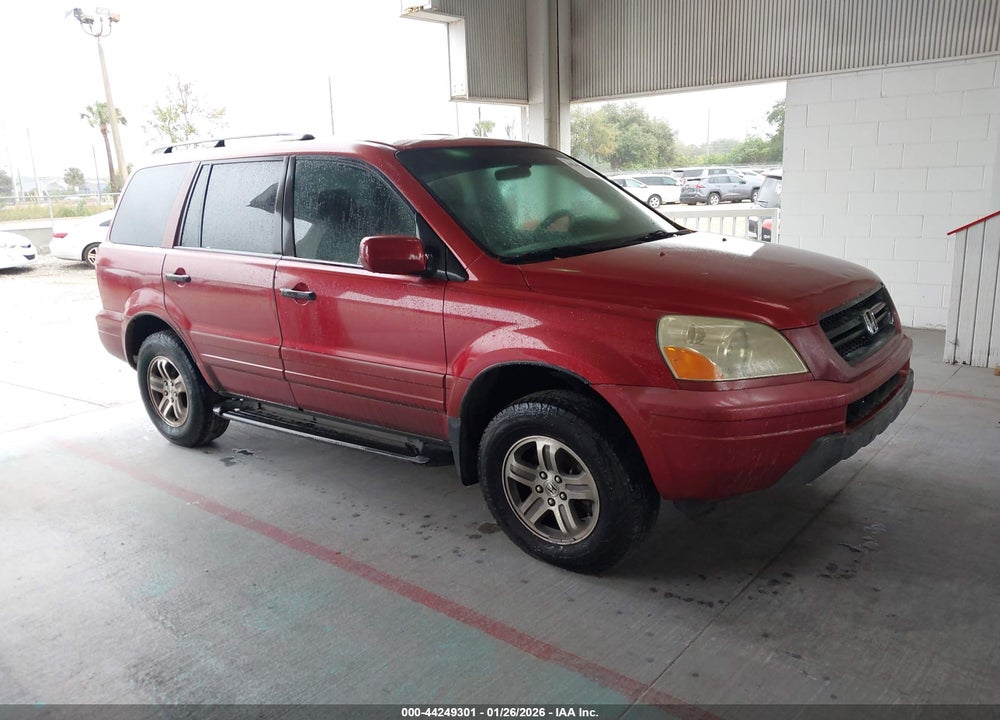 2003 HONDA PILOT EX-L VIN: 2HKYF18523H580785