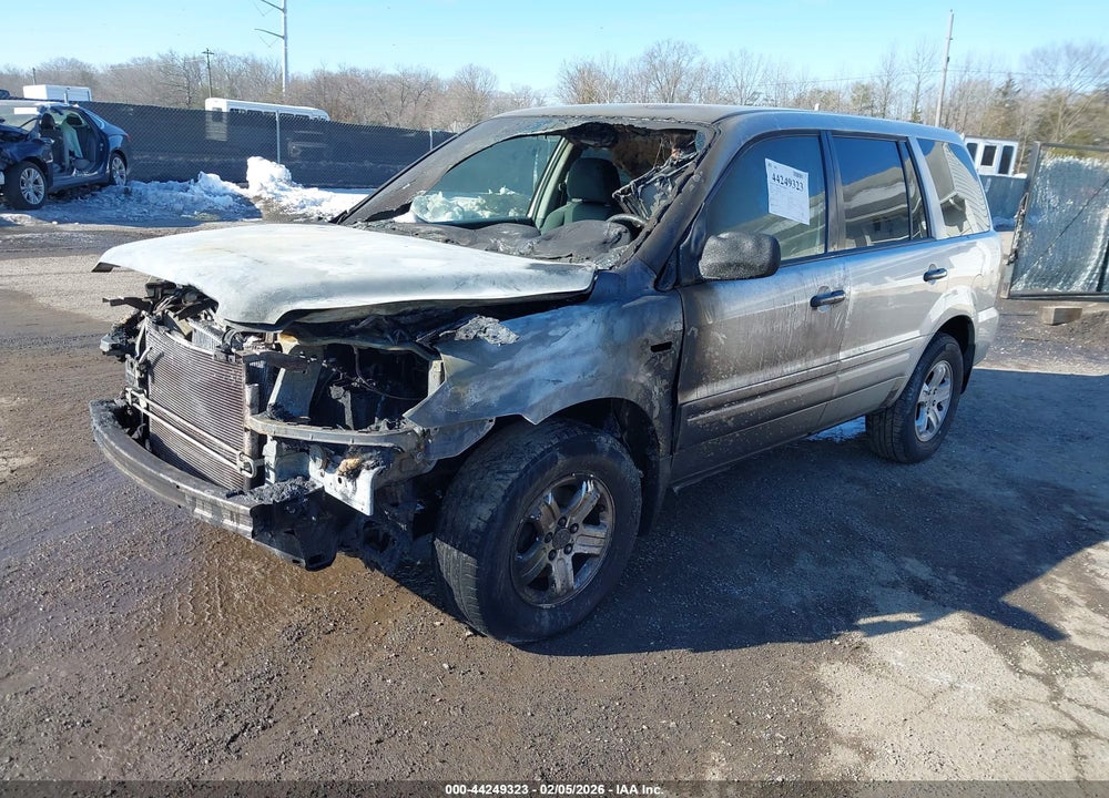 2007 HONDA PILOT LX VIN: 5FNYF28107B018861