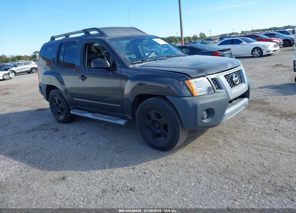 2009 NISSAN XTERRA X VIN: 5N1AN08U29C505283