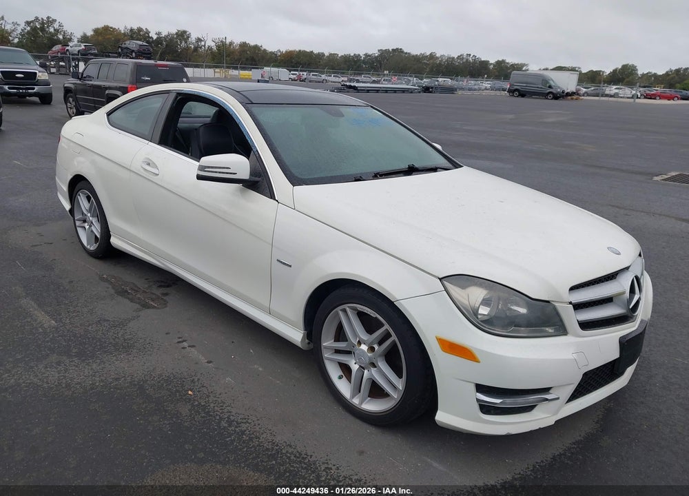 2012 MERCEDES-BENZ C 350 SPORT VIN: WDDGJ5HB3CF791548