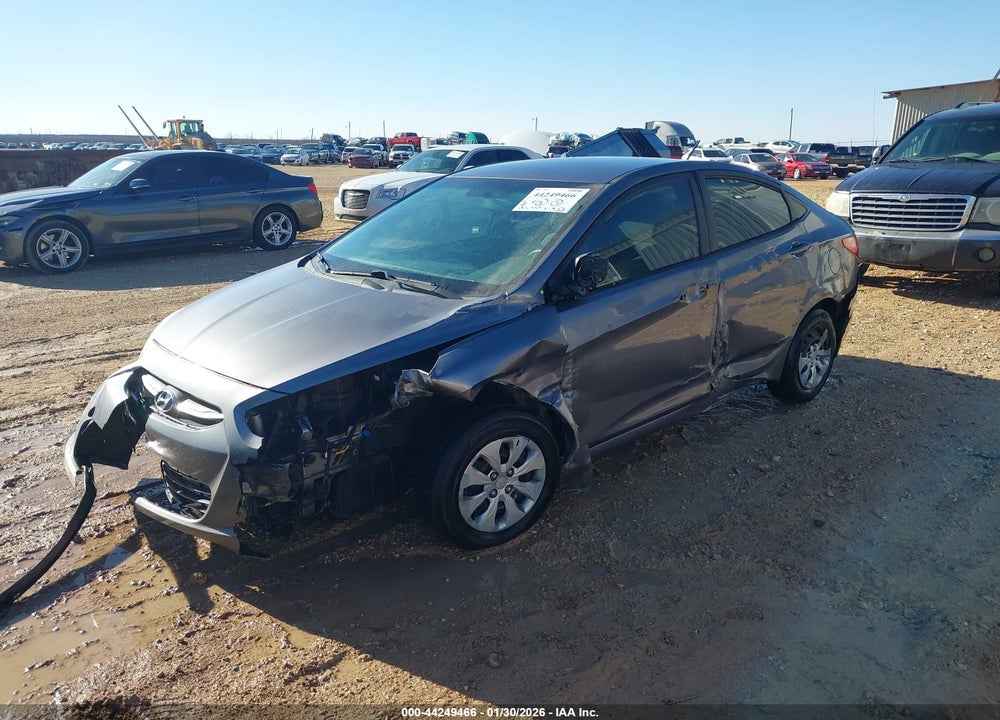 2015 HYUNDAI ACCENT GLS VIN: KMHCT4AE5FU803616