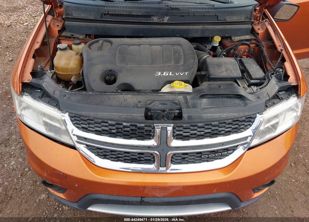 2011 DODGE JOURNEY R/T VIN: 3D4PH6FG9BT569825