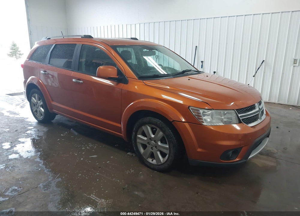 2011 DODGE JOURNEY R/T VIN: 3D4PH6FG9BT569825