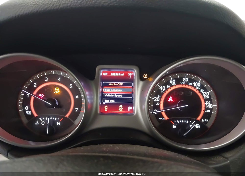 2011 DODGE JOURNEY R/T VIN: 3D4PH6FG9BT569825