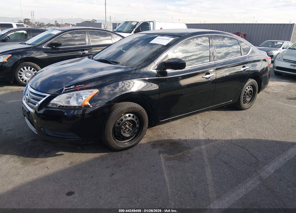 2015 NISSAN SENTRA SV VIN: 3N1AB7AP8FL678903