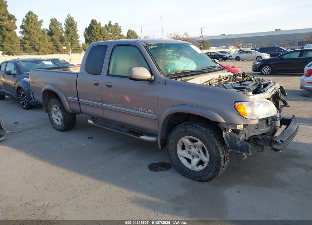 2002 TOYOTA TUNDRA LTD V8 VIN: 5TBBT48142S247101
