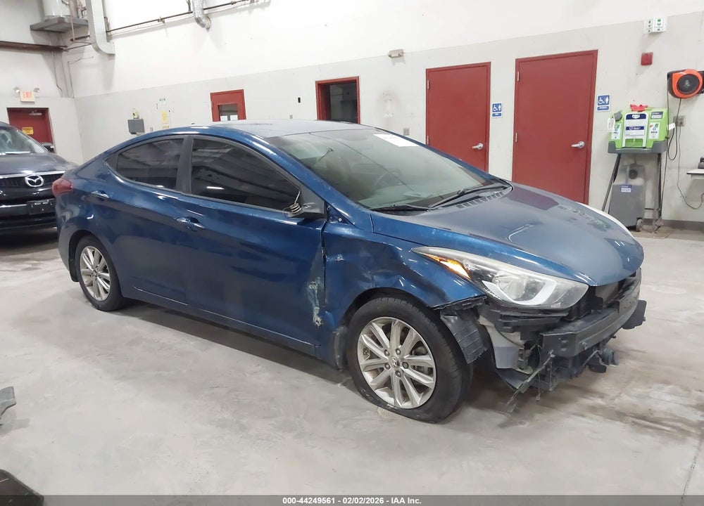 2014 HYUNDAI ELANTRA SE VIN: KMHDH4AE9EU179887