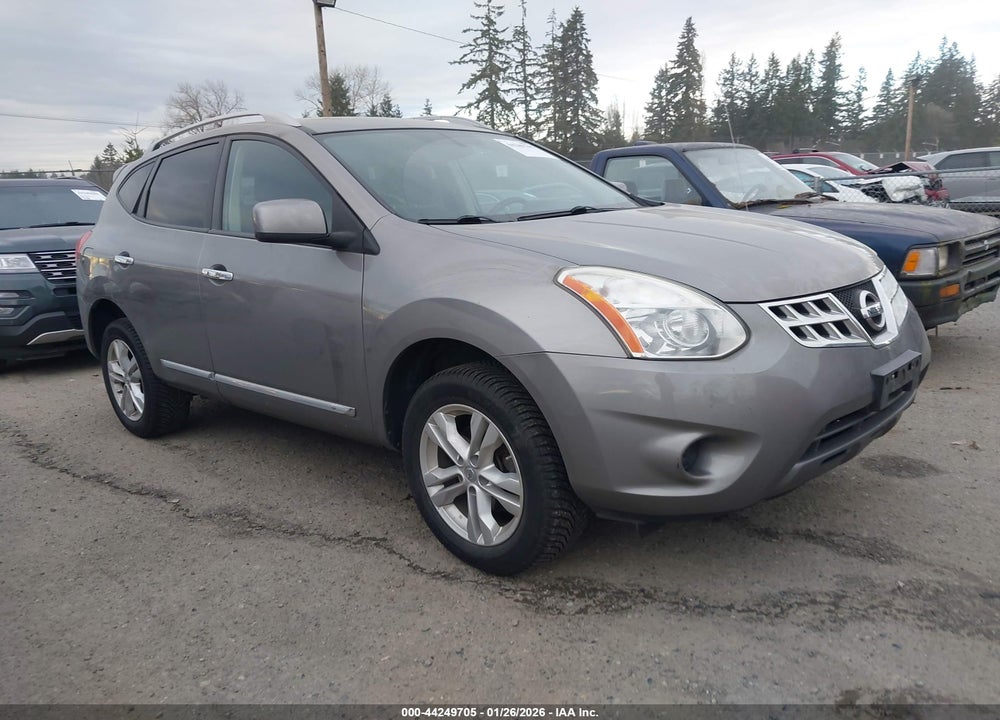 2013 NISSAN ROGUE SV VIN: JN8AS5MV2DW637321