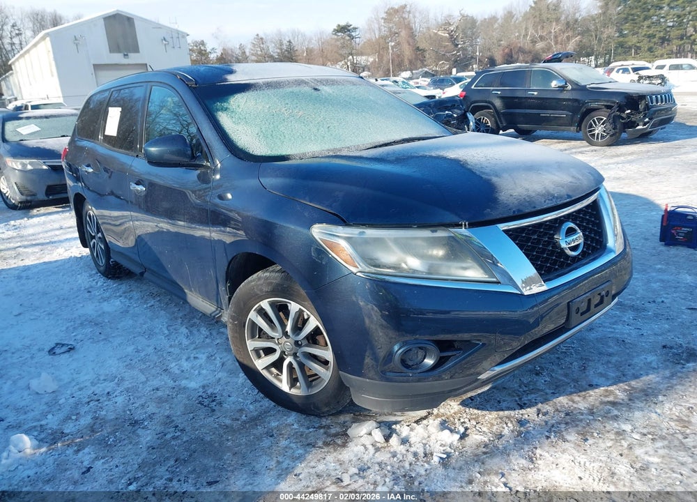 2013 NISSAN PATHFINDER S VIN: 5N1AR2MM1DC665041