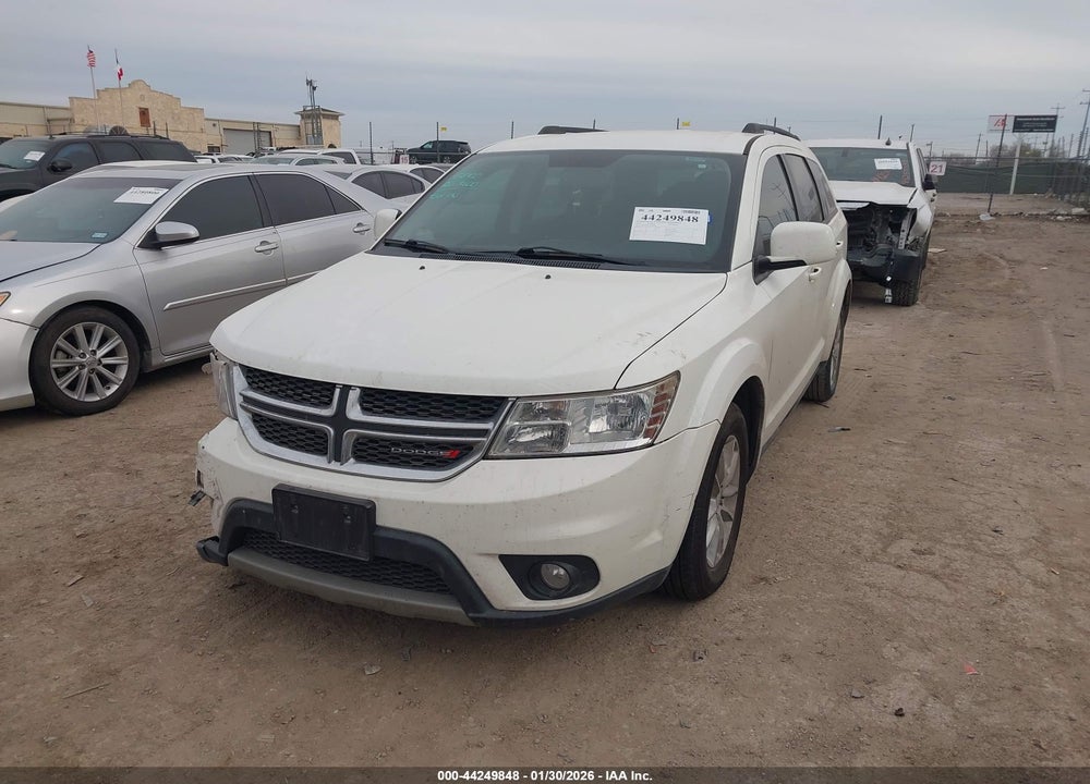 2015 DODGE JOURNEY SXT VIN: 3C4PDCBBXFT708660
