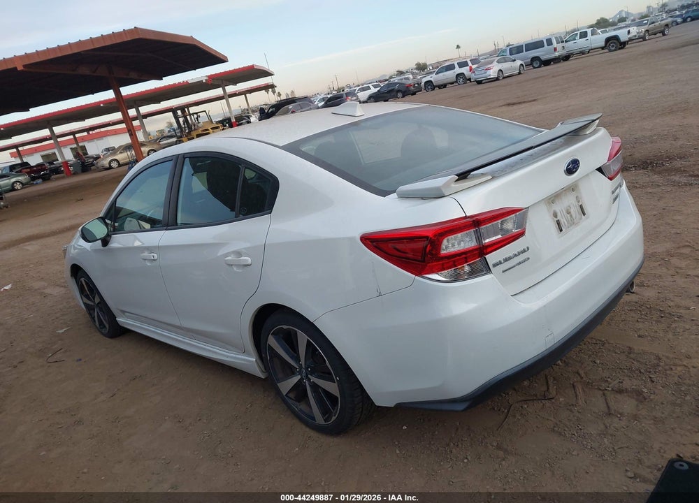 2019 SUBARU IMPREZA 2.0I SPORT VIN: 4S3GKAM60K3611631