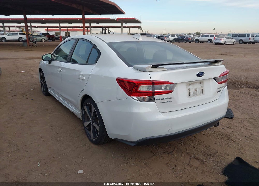 2019 SUBARU IMPREZA 2.0I SPORT VIN: 4S3GKAM60K3611631