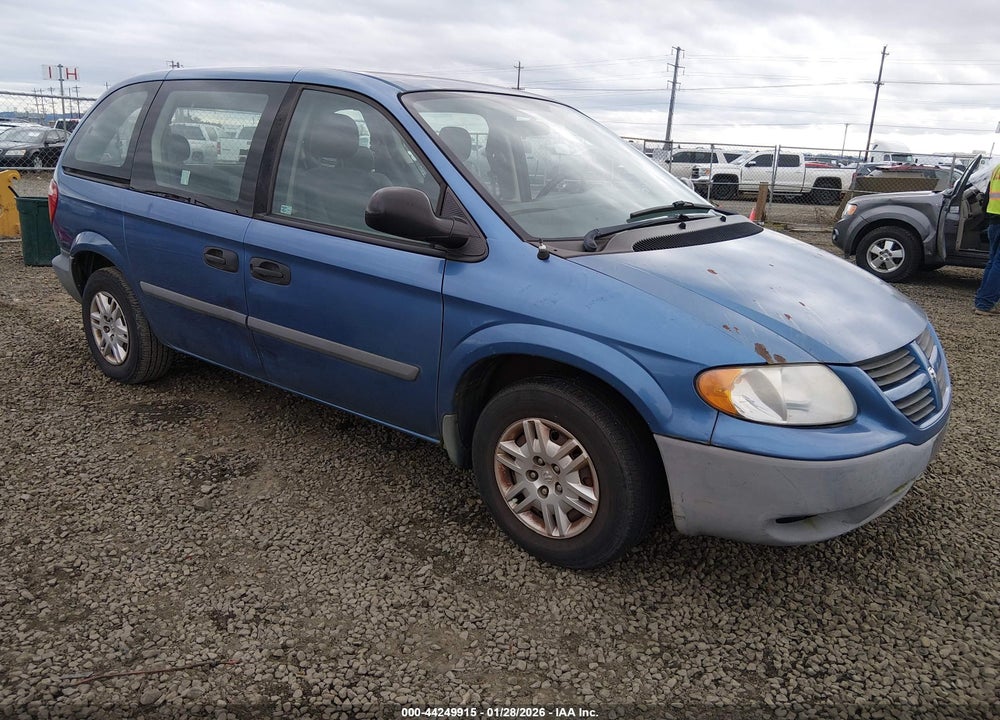 2007 DODGE CARAVAN SE VIN: 1D4GP25BX7B186048