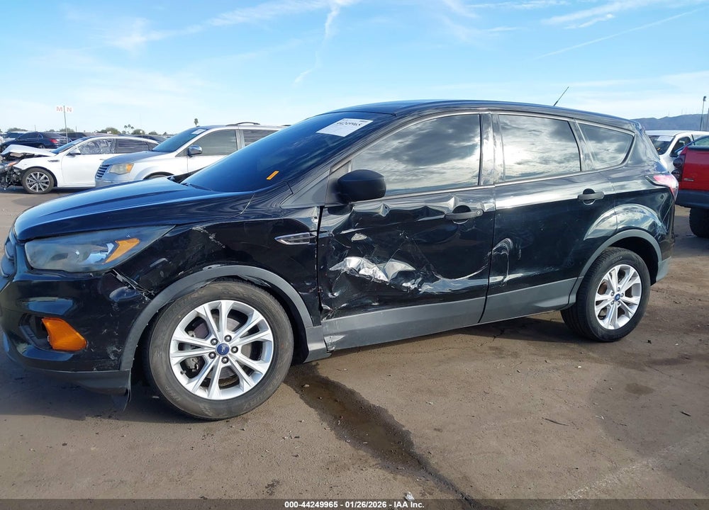 2018 FORD ESCAPE S VIN: 1FMCU0F74JUB19455
