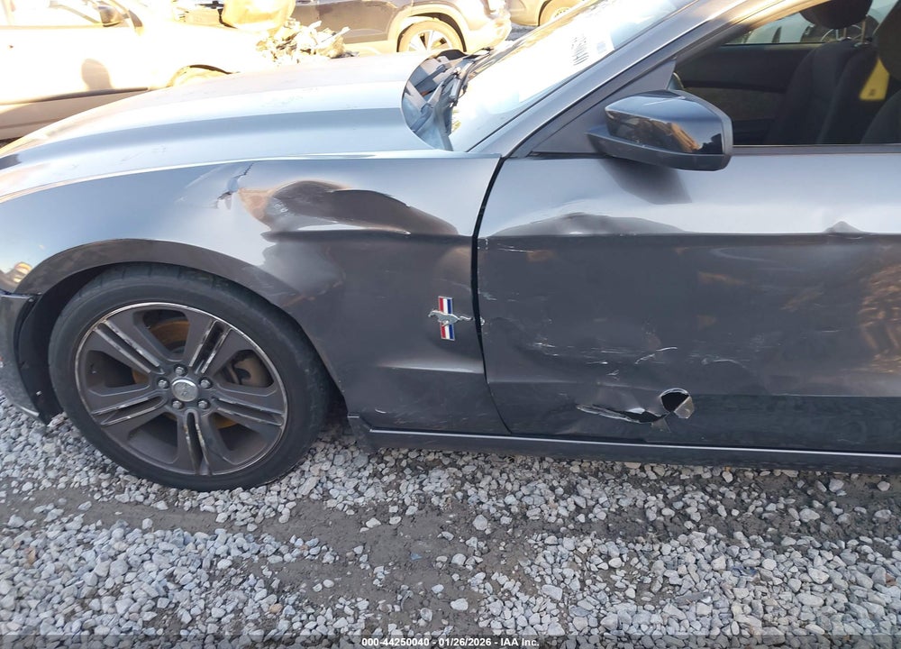 2013 FORD MUSTANG V6 VIN: 1ZVBP8AMXD5250789