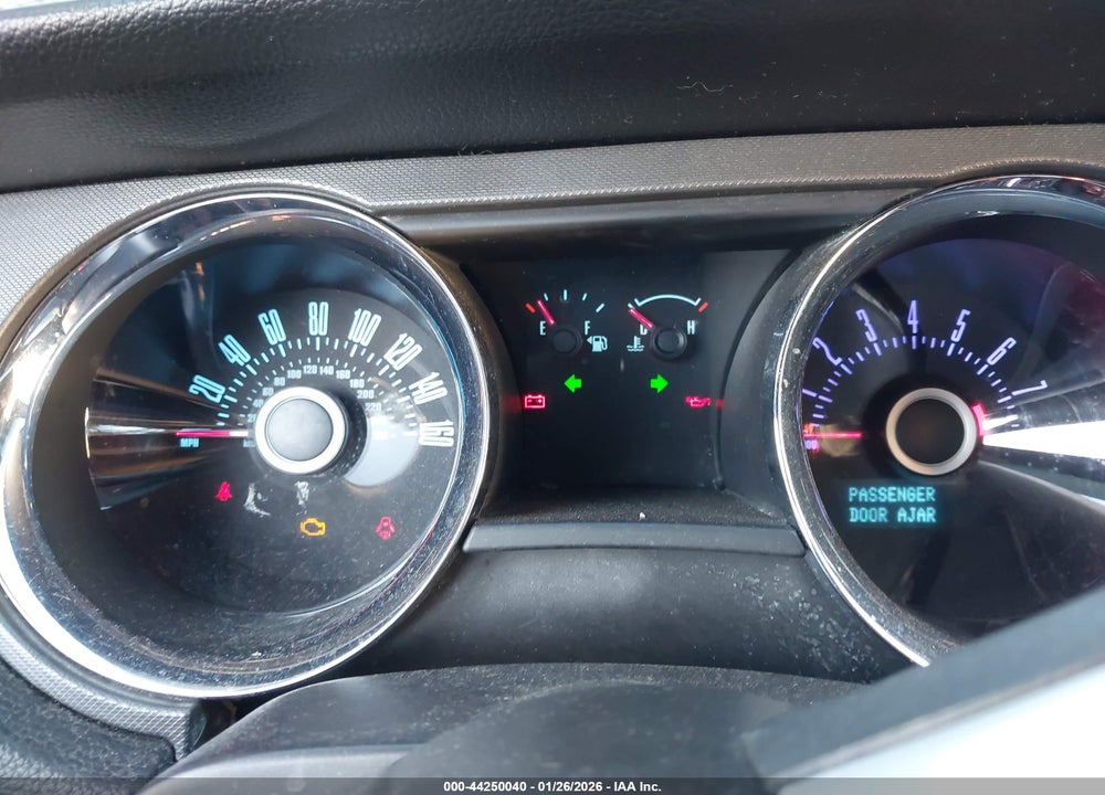 2013 FORD MUSTANG V6 VIN: 1ZVBP8AMXD5250789