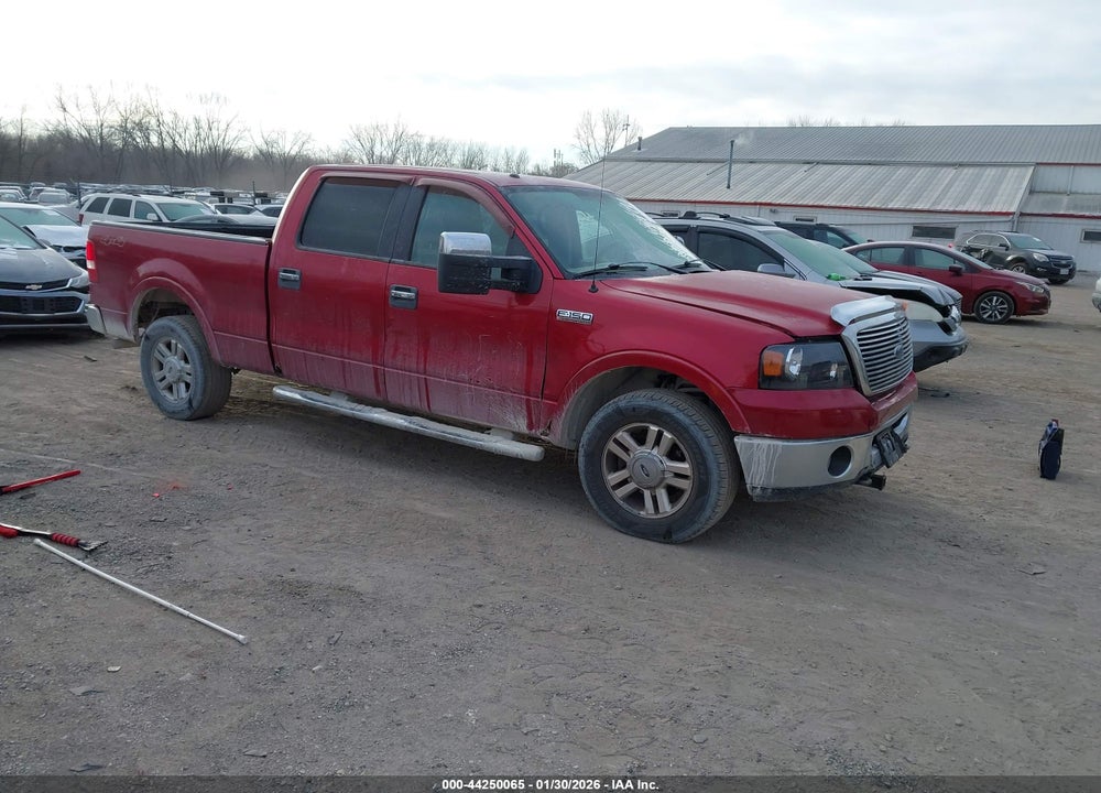 2008 FORD F-150 60TH ANNIVERSARY/FX4/KING RANCH/LARIAT/XLT VIN: 1FTPW14V18FB21296