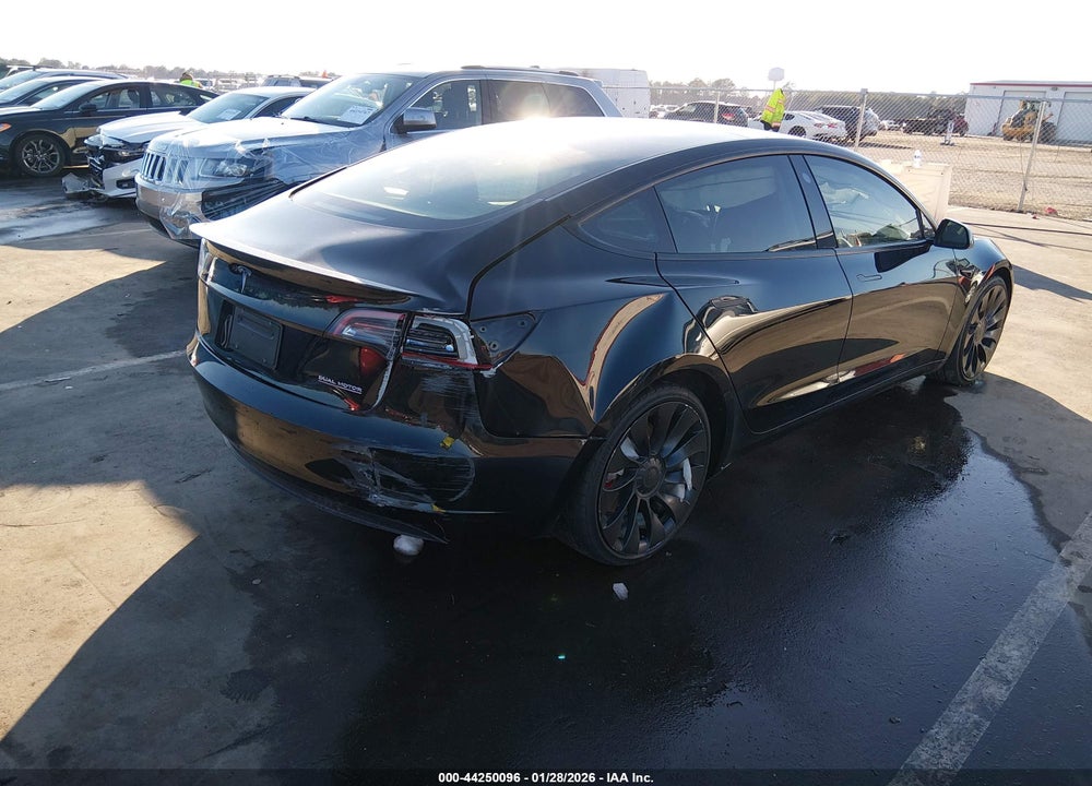 2023 TESLA MODEL 3 PERFORMANCE DUAL MOTOR ALL-WHEEL DRIVE VIN: 5YJ3E1EC1PF552576