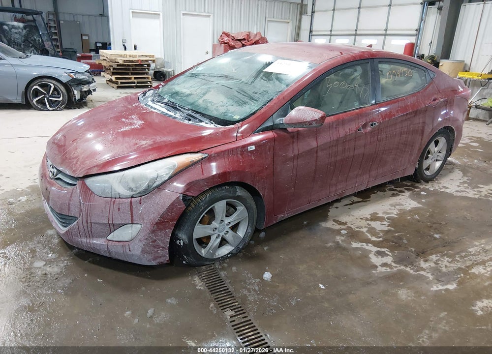 2012 HYUNDAI ELANTRA GLS (ULSAN PLANT) VIN: KMHDH4AE2CU205839