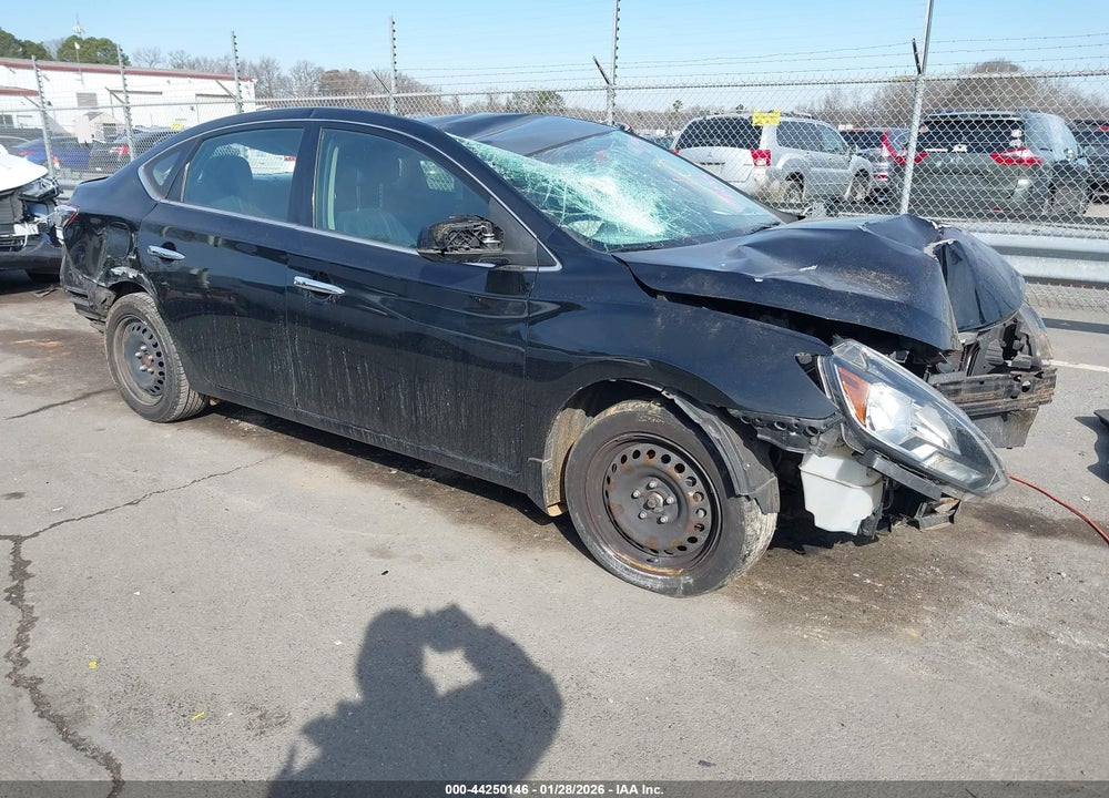 2017 NISSAN SENTRA SV VIN: 3N1AB7AP8HY400749
