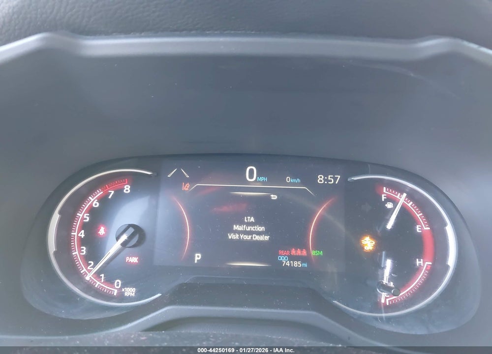 2019 TOYOTA RAV4 LIMITED VIN: 2T3Y1RFV0KW038592