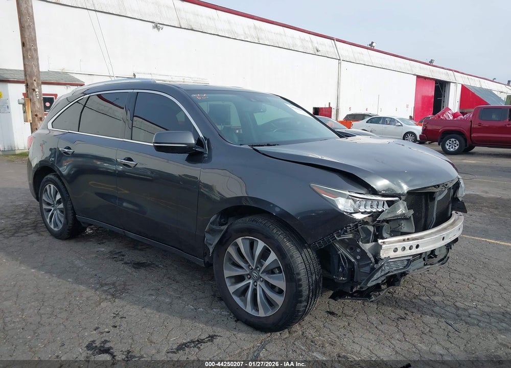 2014 ACURA MDX TECHNOLOGY PACKAGE VIN: 5FRYD4H45EB044380