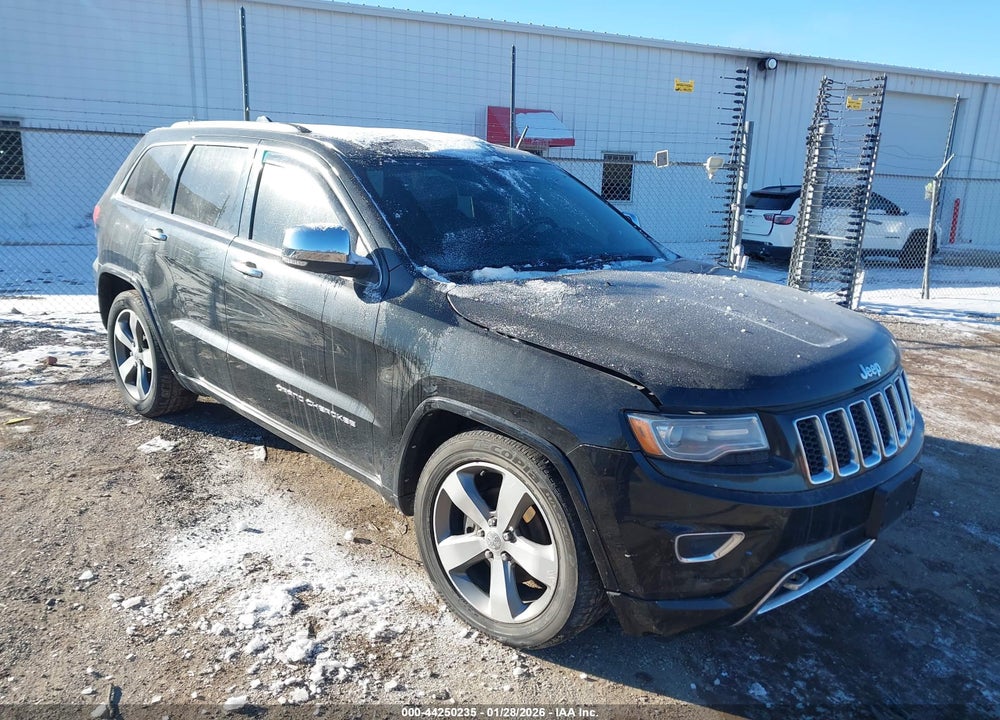 2014 JEEP GRAND CHEROKEE OVERLAND VIN: 1C4RJFCG3EC241606