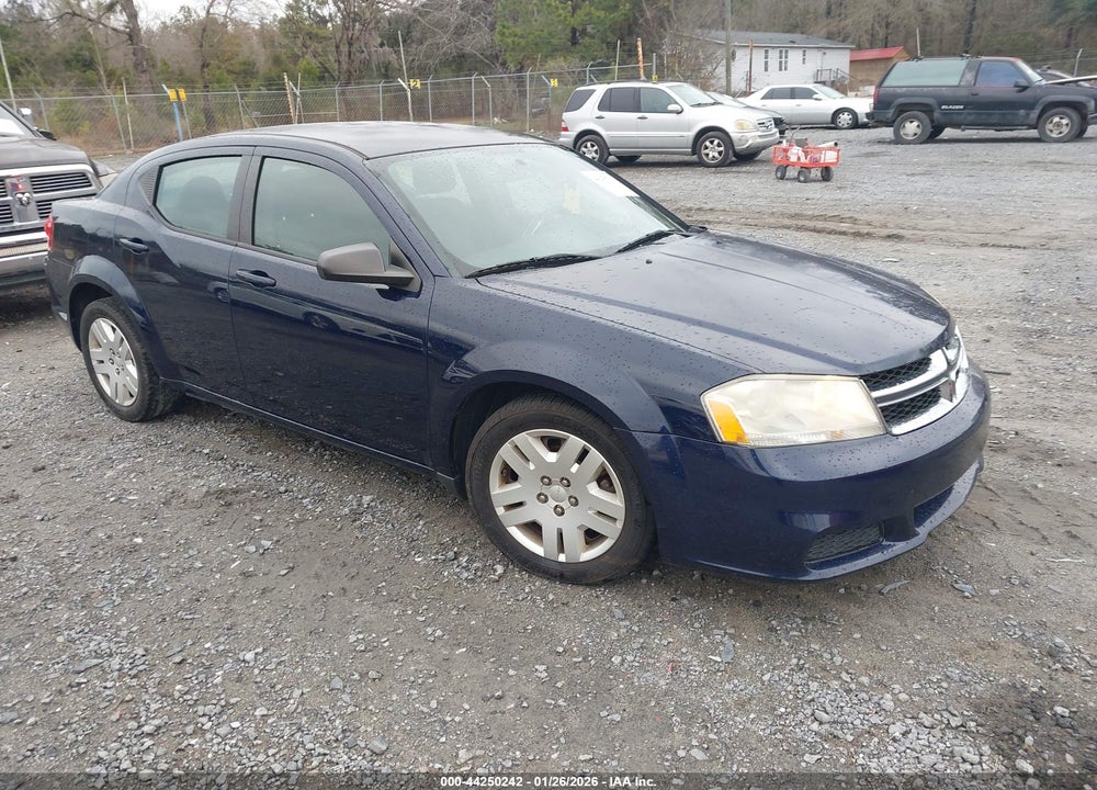 2014 DODGE AVENGER SE VIN: 1C3CDZAB7EN166276