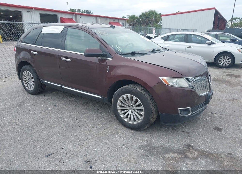 2012 LINCOLN MKX VIN: 2LMDJ6JK7CBL10196