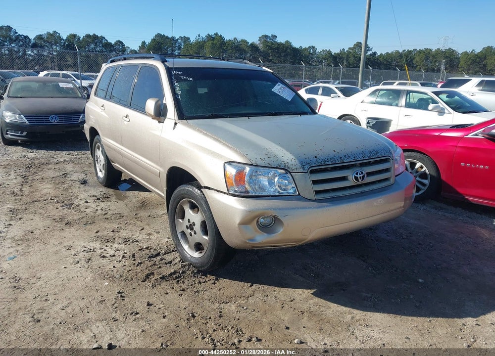 2007 TOYOTA HIGHLANDER VIN: JTEGD21A670158774
