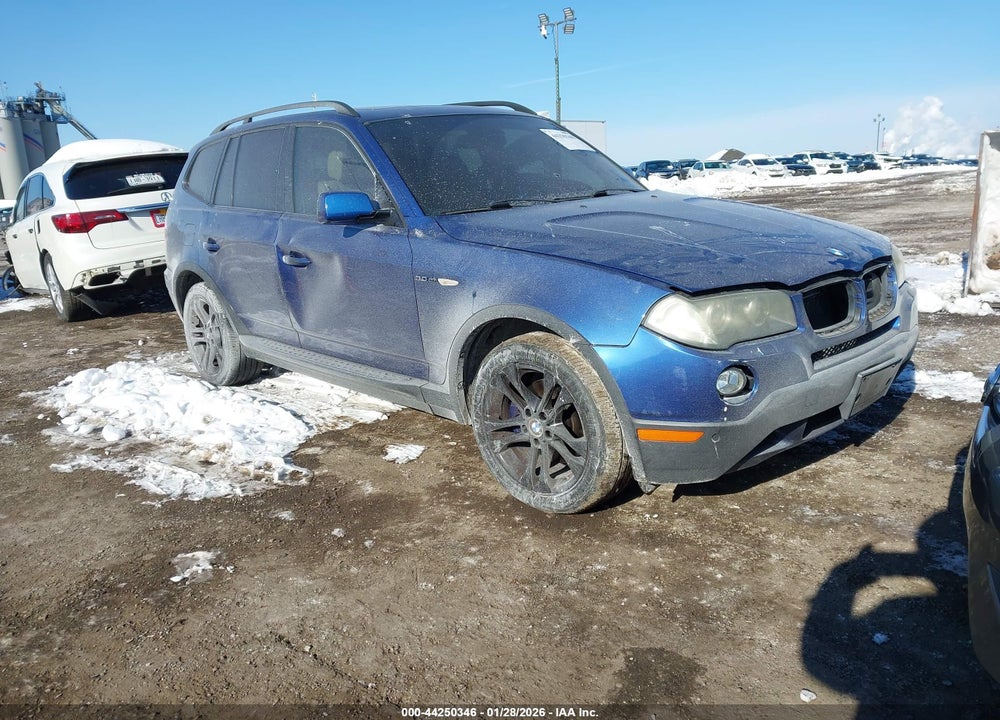 2008 BMW X3 3.0SI VIN: WBXPC93428WJ07507