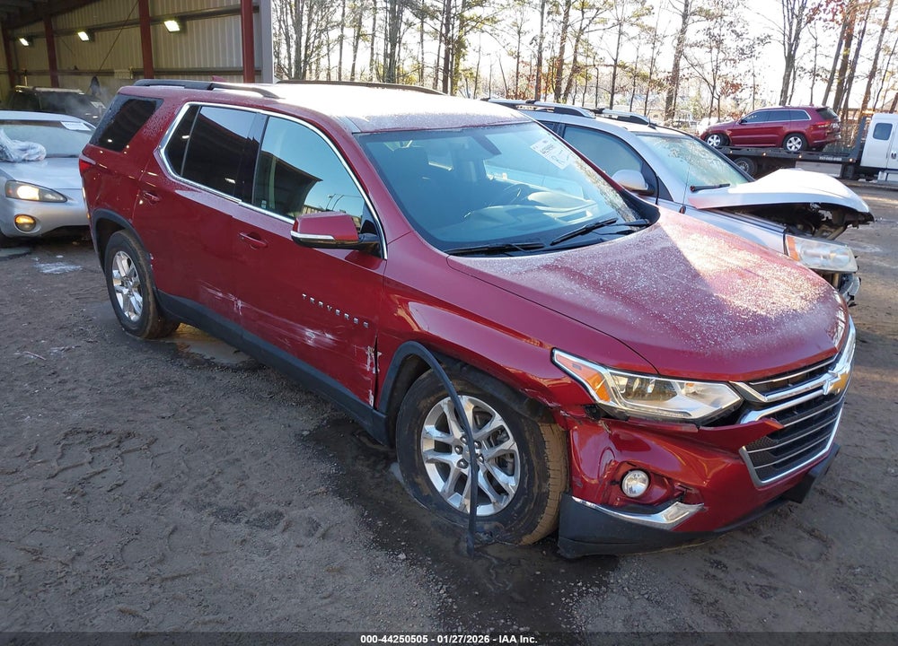 2021 CHEVROLET TRAVERSE FWD LT CLOTH VIN: 1GNERGKW3MJ105760