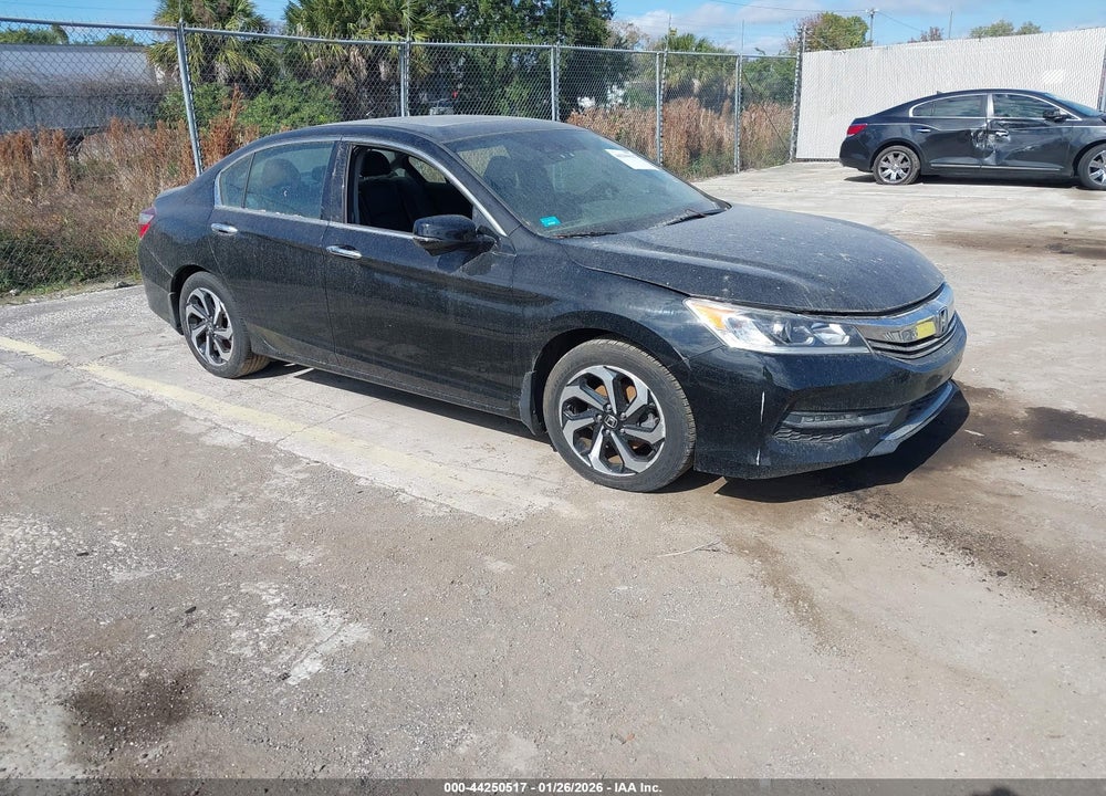 2017 HONDA ACCORD EX-L V6 VIN: 1HGCR3F09HA005541