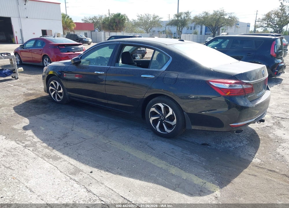 2017 HONDA ACCORD EX-L V6 VIN: 1HGCR3F09HA005541