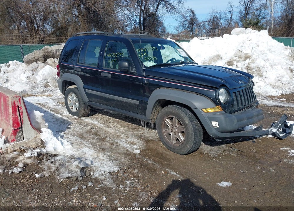 2007 JEEP LIBERTY SPORT VIN: 1J4GL48K37W604789