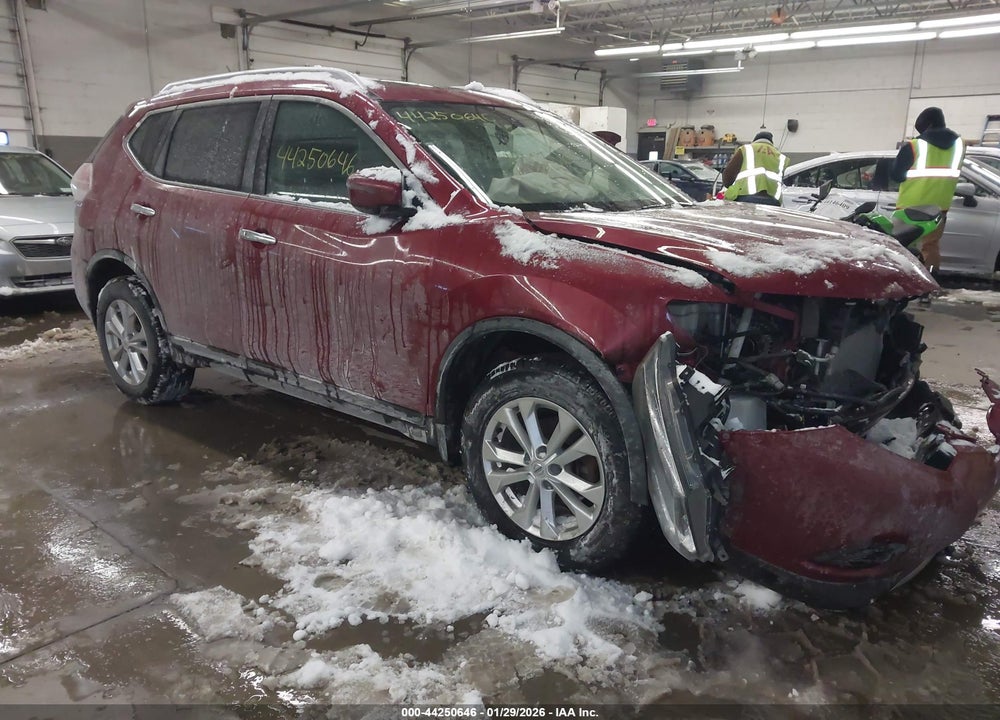 2016 NISSAN ROGUE SV VIN: 5N1AT2MV7GC889056