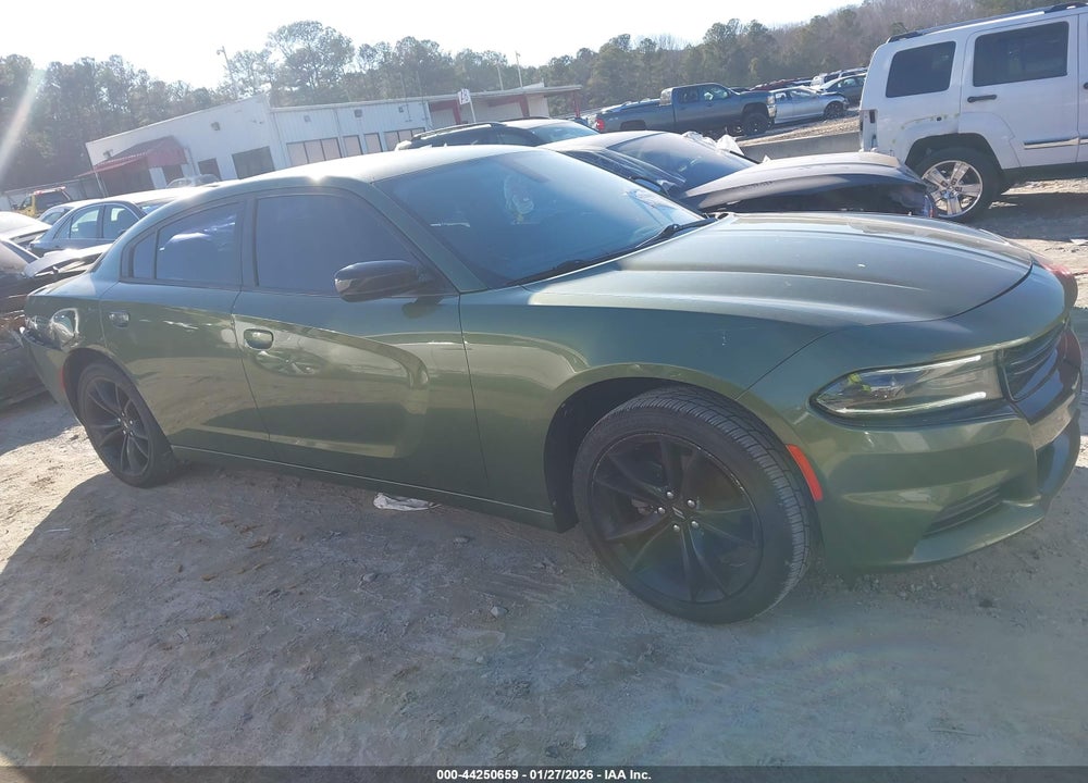 2018 DODGE CHARGER SXT RWD VIN: 2C3CDXBGXJH163647