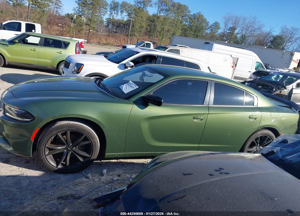 2018 DODGE CHARGER SXT RWD VIN: 2C3CDXBGXJH163647