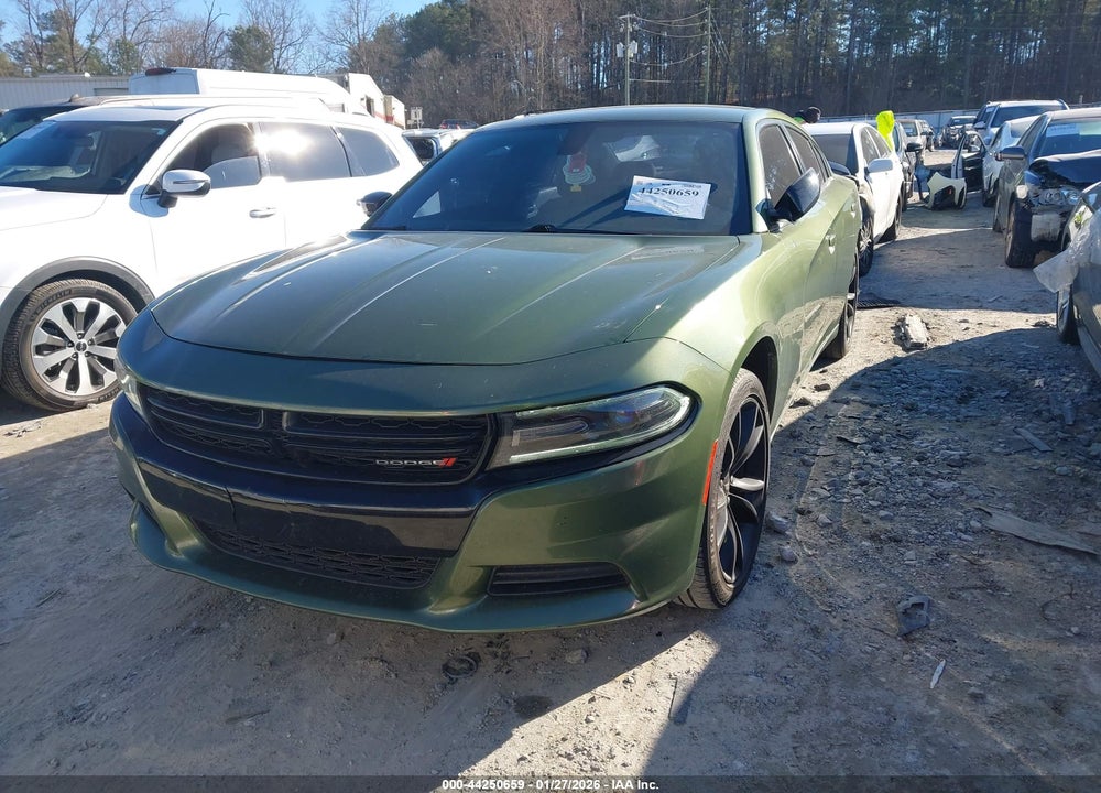 2018 DODGE CHARGER SXT RWD VIN: 2C3CDXBGXJH163647