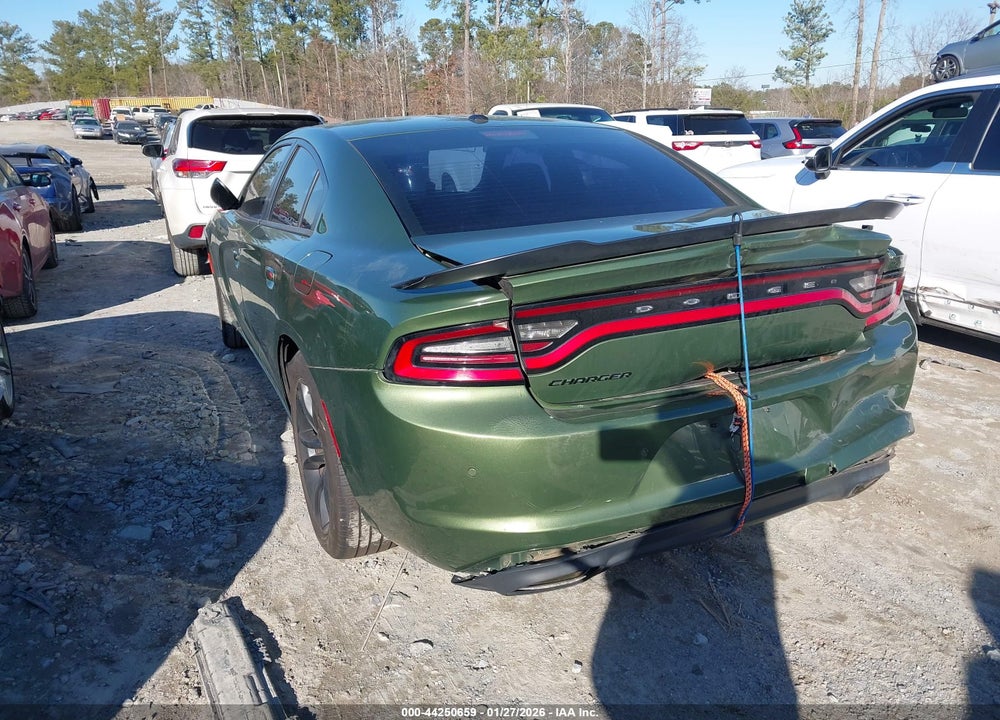 2018 DODGE CHARGER SXT RWD VIN: 2C3CDXBGXJH163647