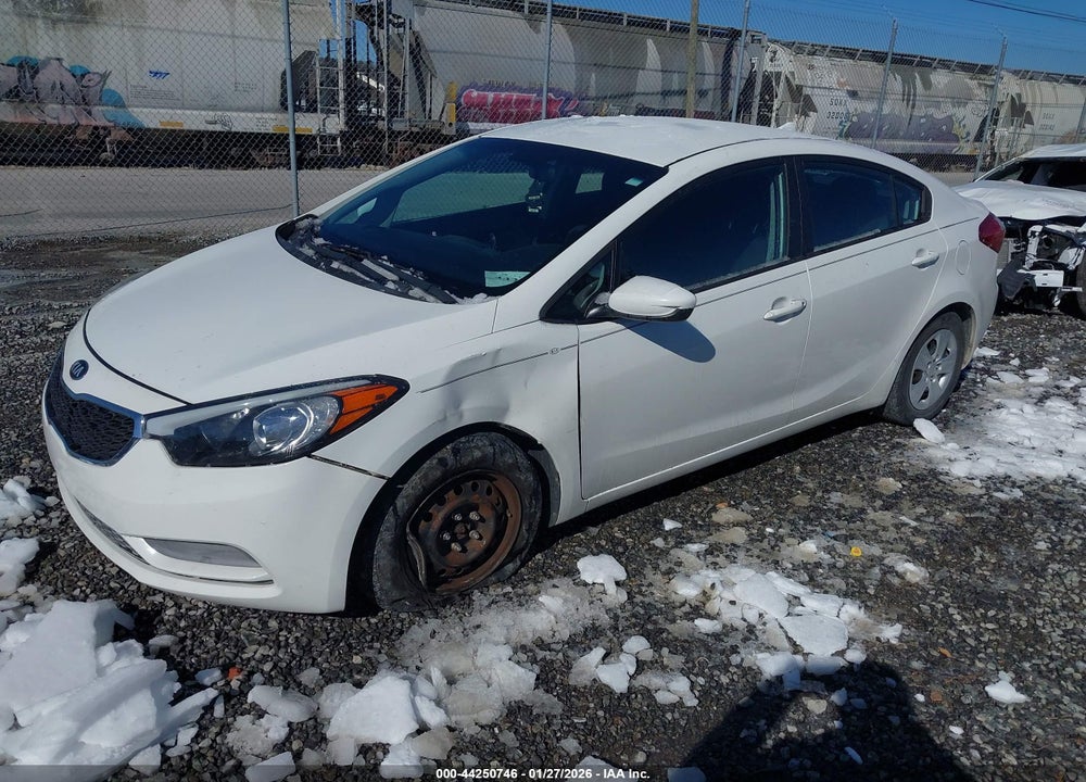 2016 KIA FORTE LX VIN: KNAFK4A68G5442744