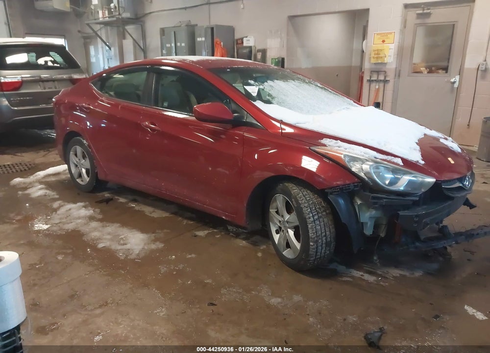 2012 HYUNDAI ELANTRA GLS (ULSAN PLANT) VIN: KMHDH4AE3CU291890